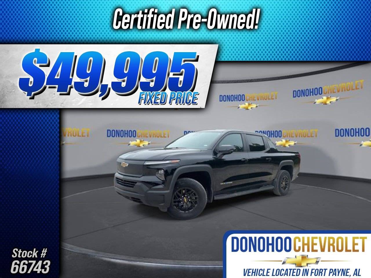 2024 Chevrolet Silverado EV WT — Pickup Truck — 39 mi — Fort Payne, AL