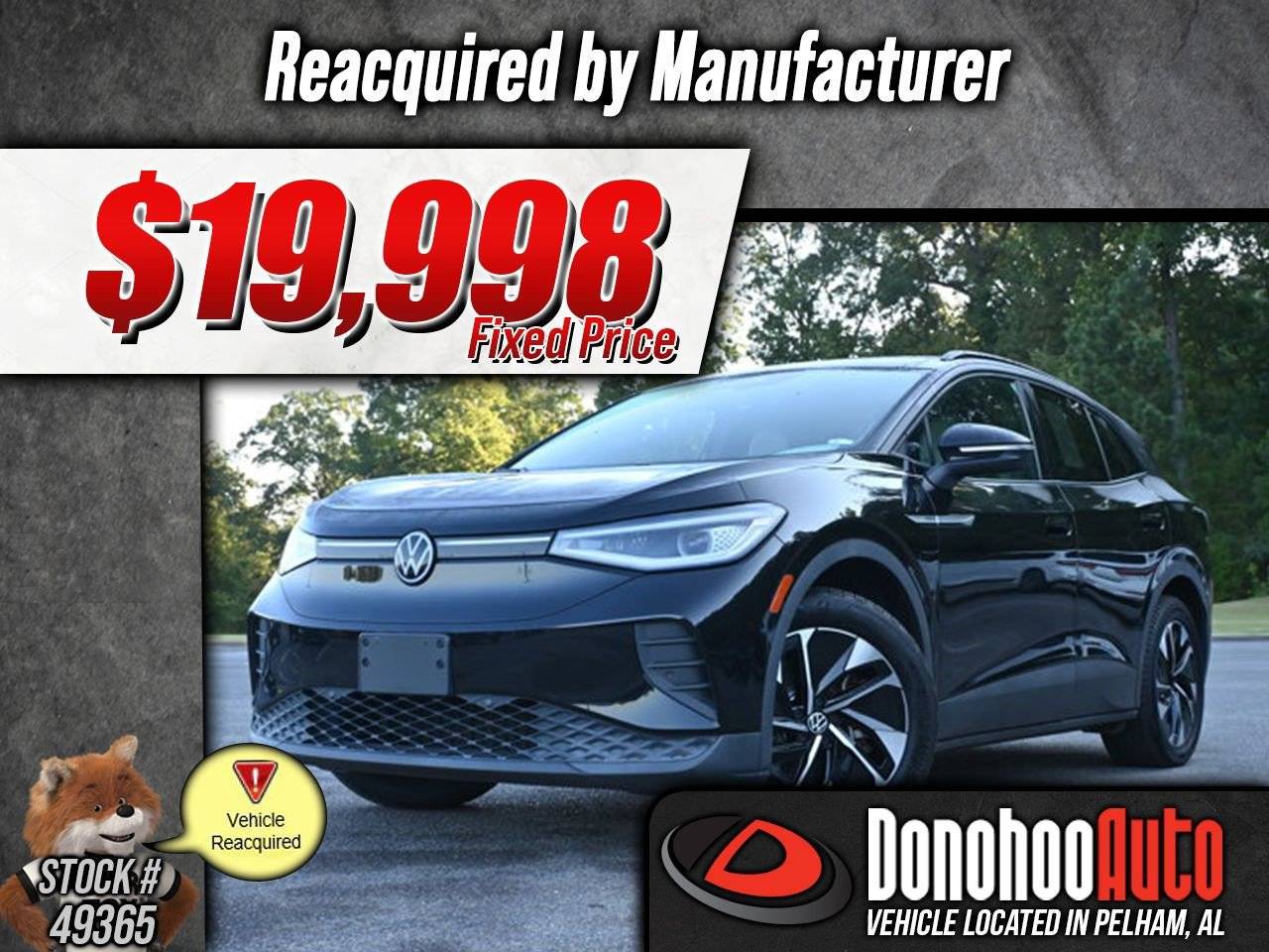 2021 Volkswagen ID.4 Pro S — SUV — 27,491 mi — Pelham, AL