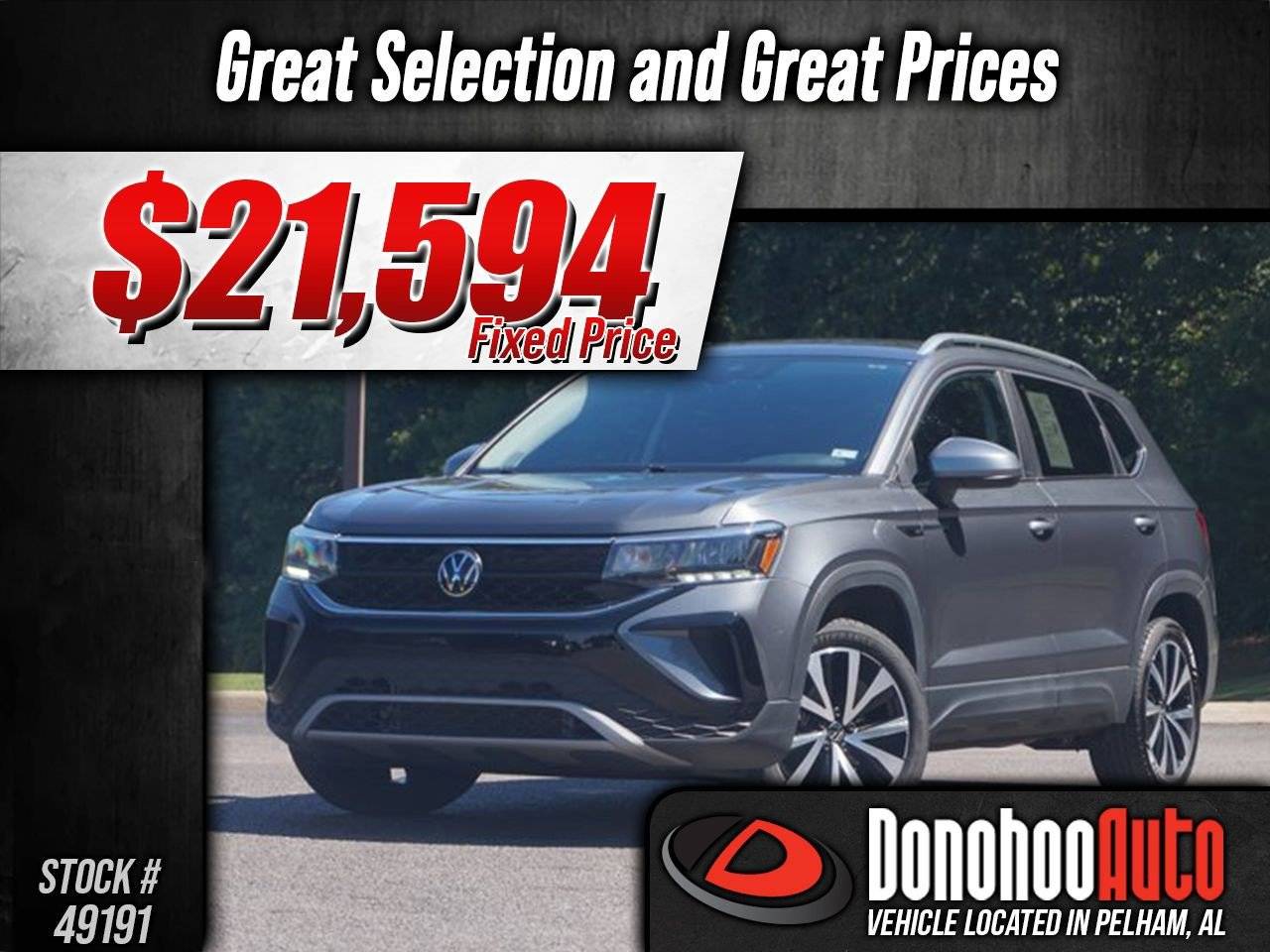 2024 Volkswagen Taos SE — SUV — 32,523 mi — Pelham, AL