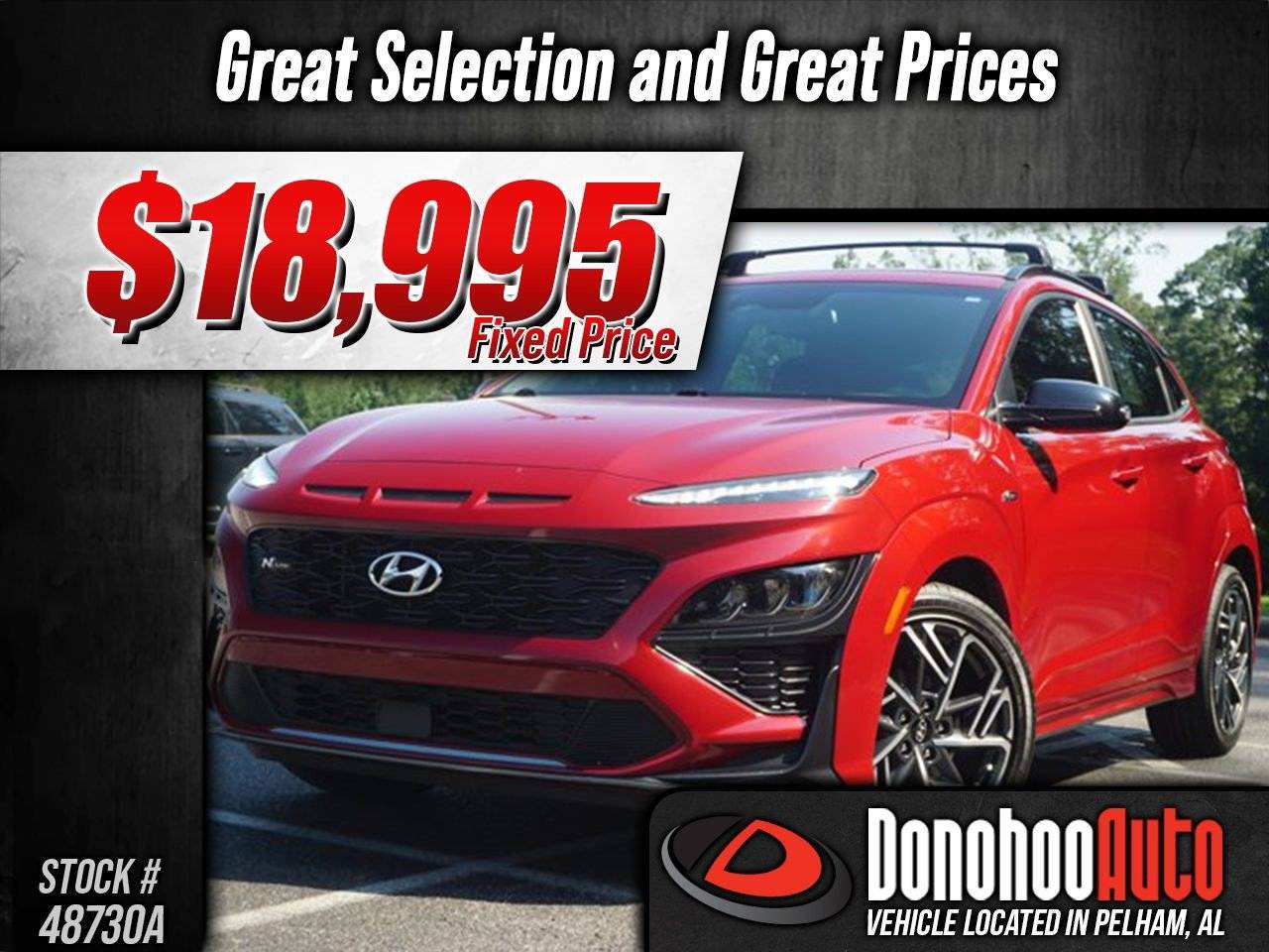 2022 Hyundai Kona N Line — SUV — 51,283 mi — Pelham, AL