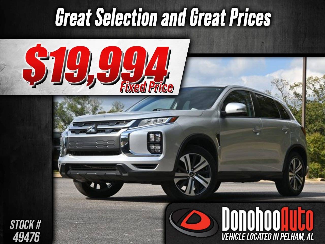 2023 Mitsubishi Outlander Sport SE — SUV — 27,243 mi — Pelham, AL