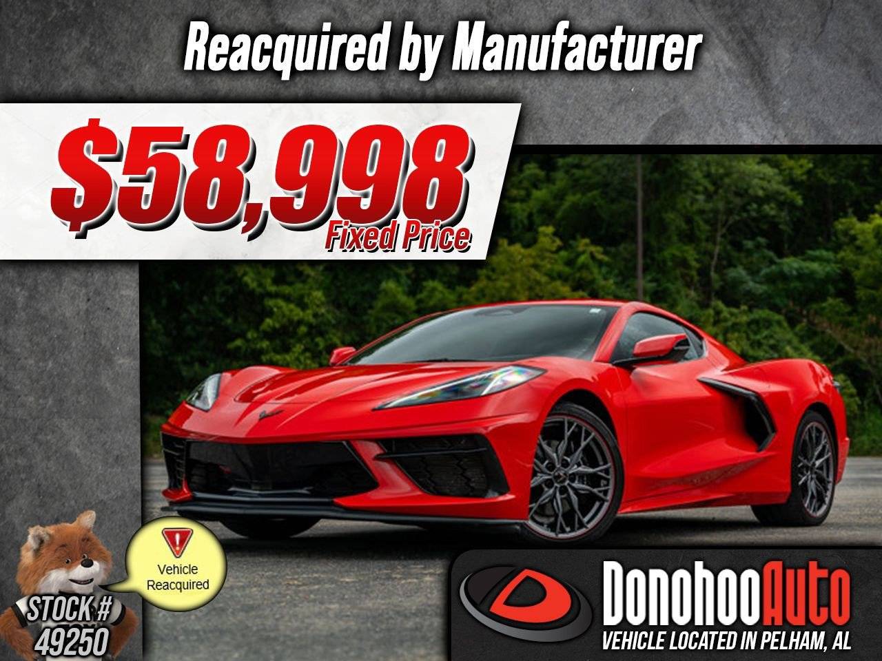 2024 Chevrolet Corvette 1LT — Coupe — 26,023 mi — Pelham, AL