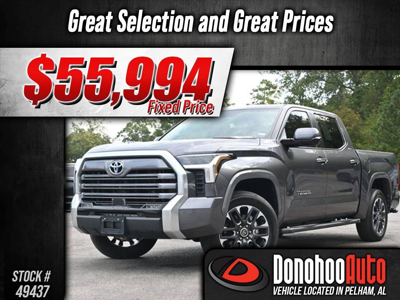 2024 Toyota Tundra Hybrid Limited — Pickup Truck — 15,528 mi — Pelham, AL