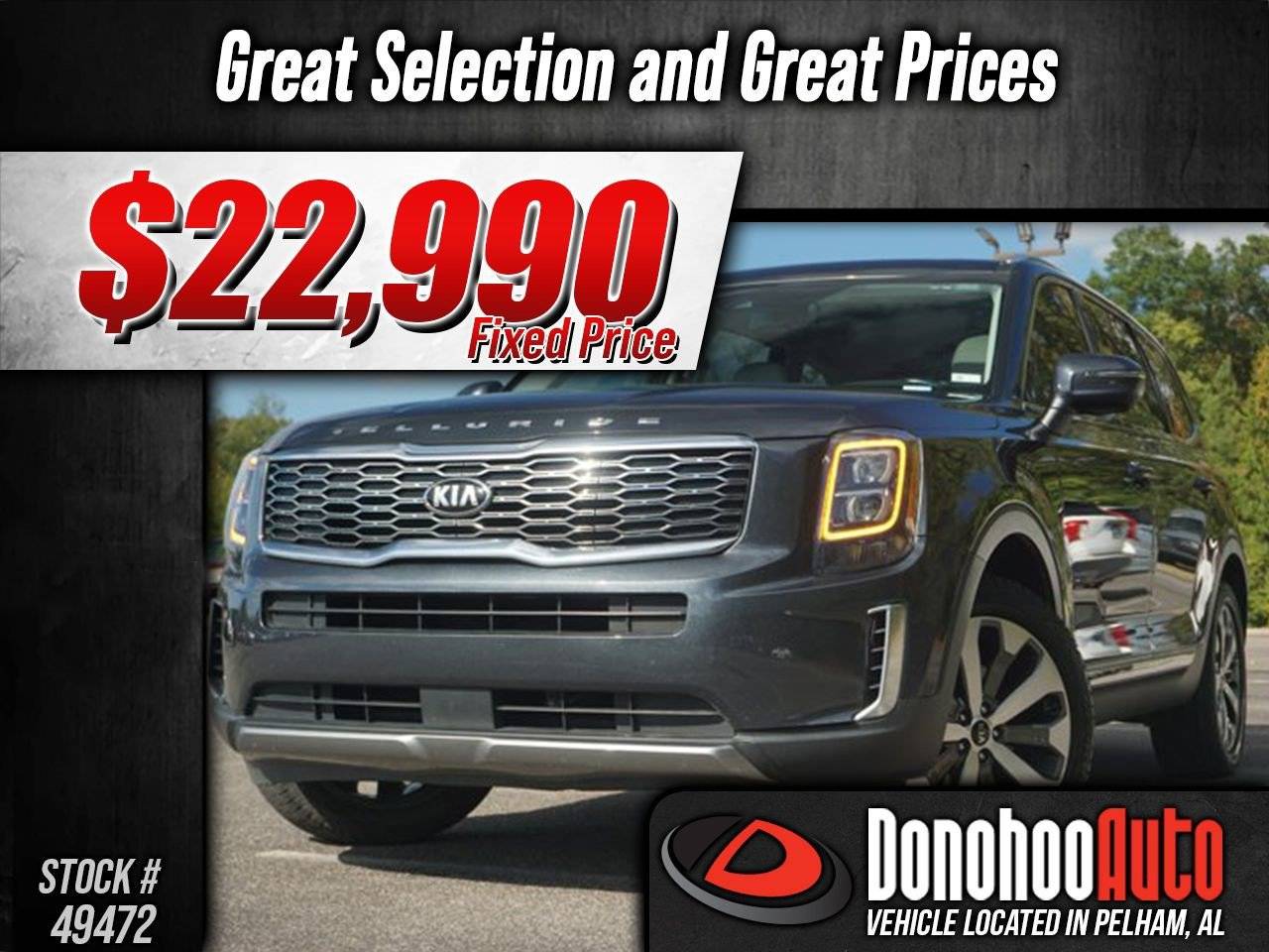 2021 Kia Telluride EX — SUV — 105,257 mi — Pelham, AL