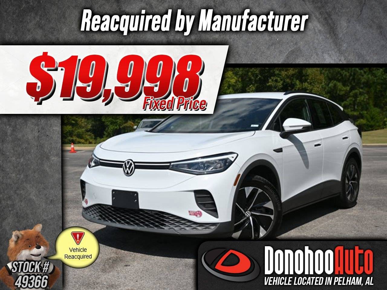2022 Volkswagen ID.4 Pro — SUV — 34,390 mi — Pelham, AL