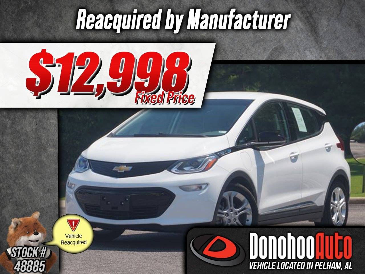 2020 Chevrolet Bolt EV LT — Hatchback — 21,513 mi — Pelham, AL