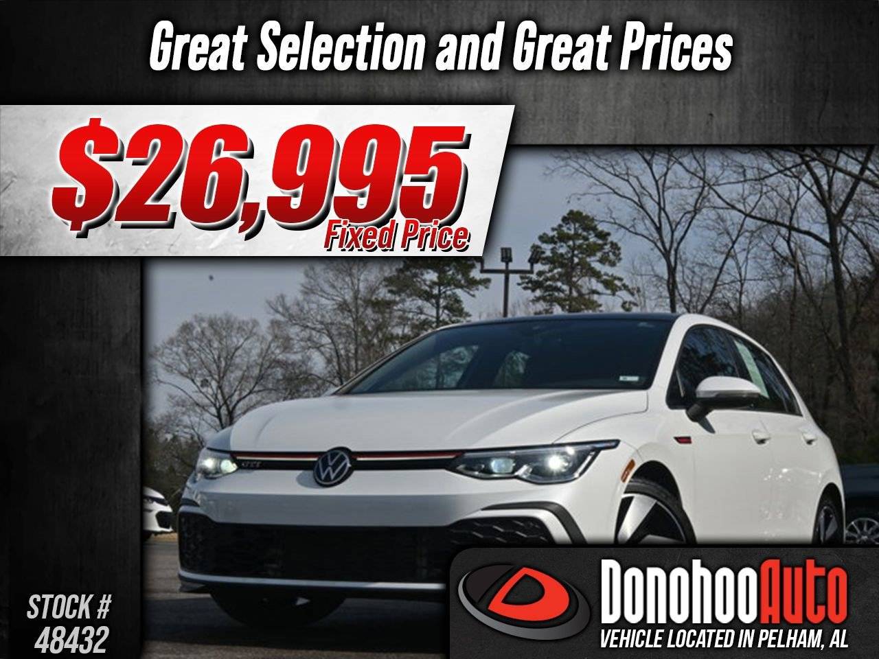 2023 Volkswagen Golf GTI SE — Hatchback — 19,233 mi — Pelham, AL