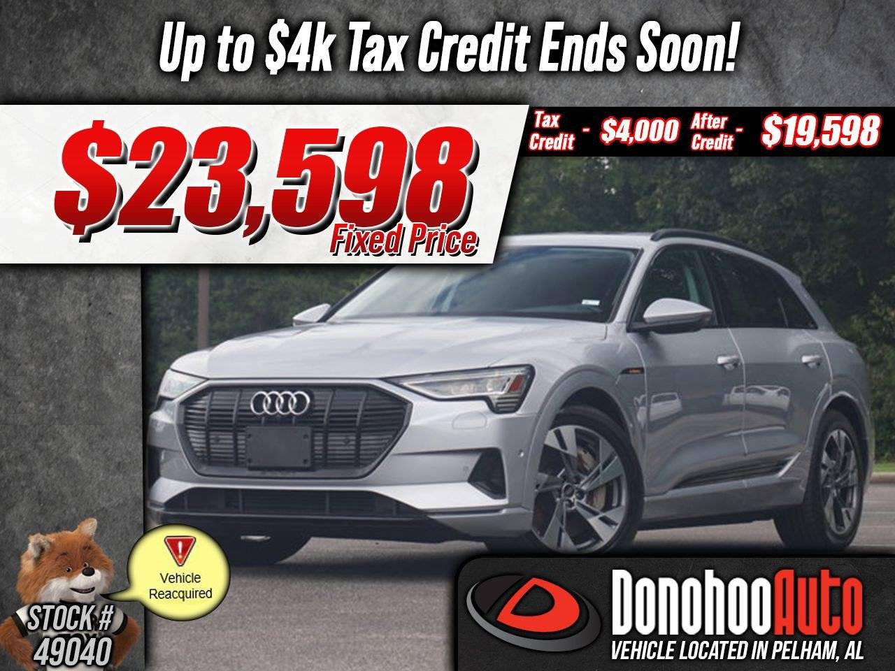 2022 Audi e-tron Premium — SUV — 21,970 mi — Pelham, AL