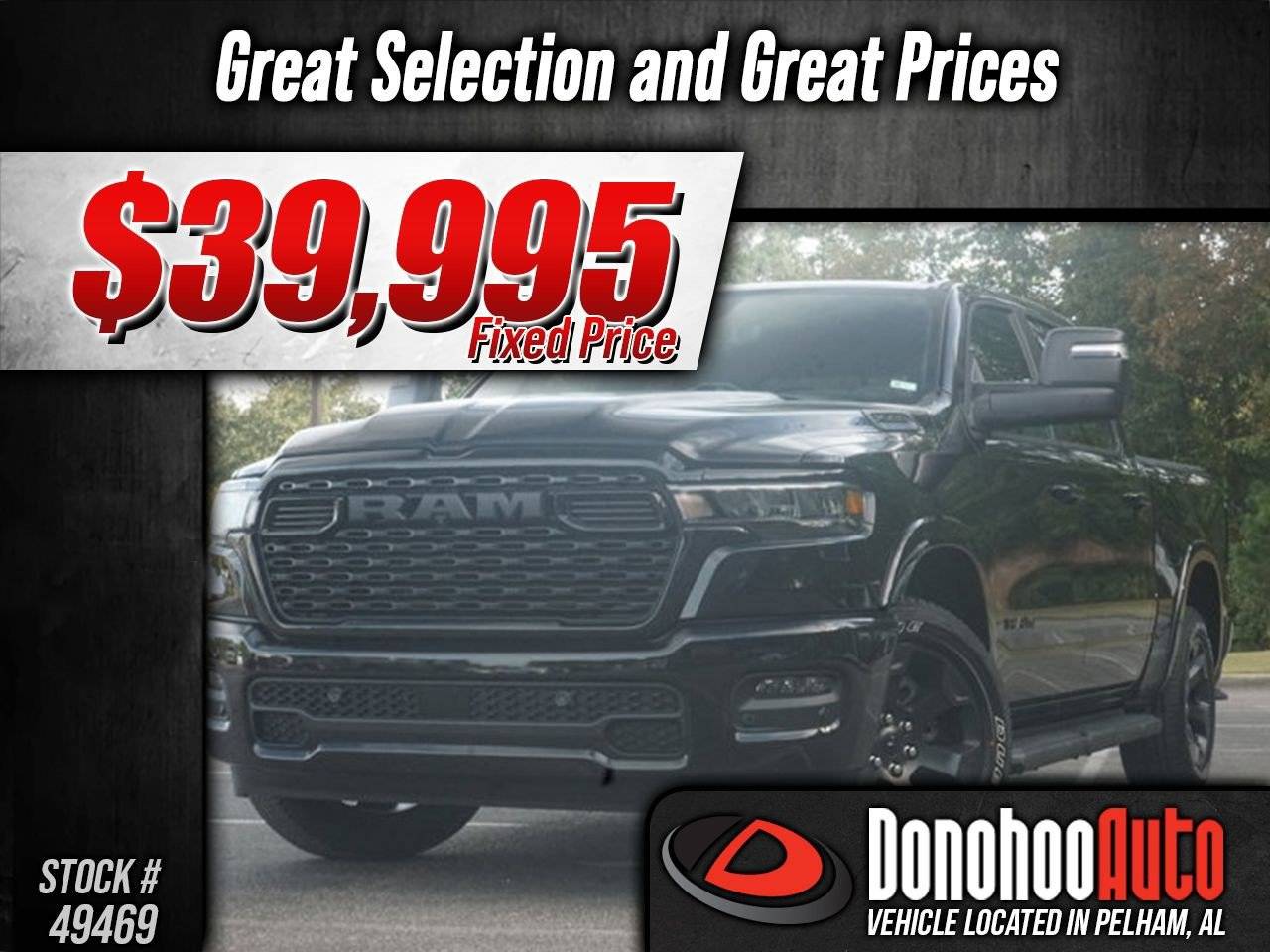 2025 Ram 1500 Big Horn — Pickup Truck — 11,824 mi — Pelham, AL