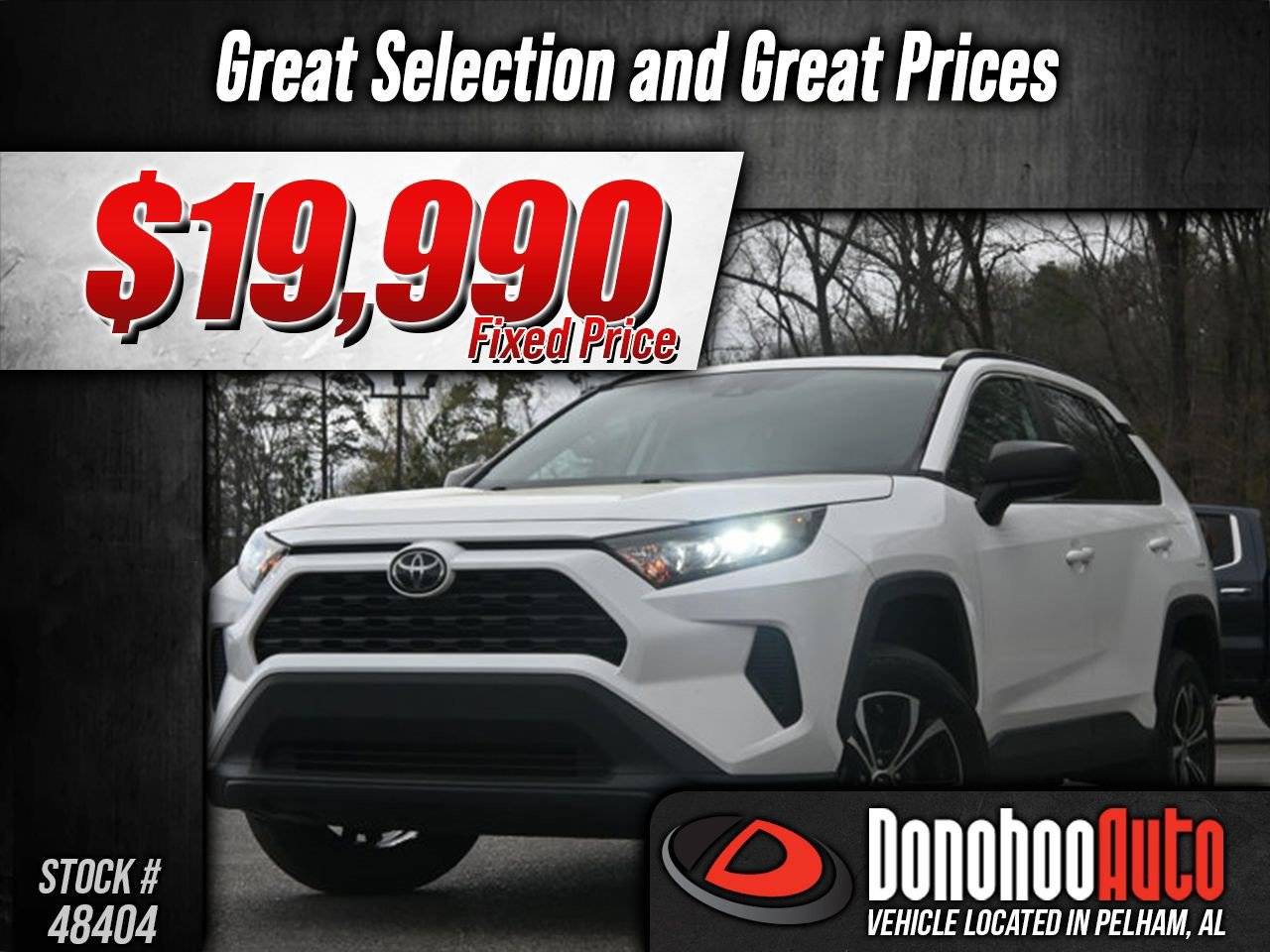 2020 Toyota RAV4 LE — SUV — 97,951 mi — Pelham, AL