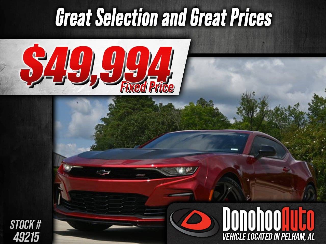 2022 Chevrolet Camaro 1SS — Coupe — 12,636 mi — Pelham, AL