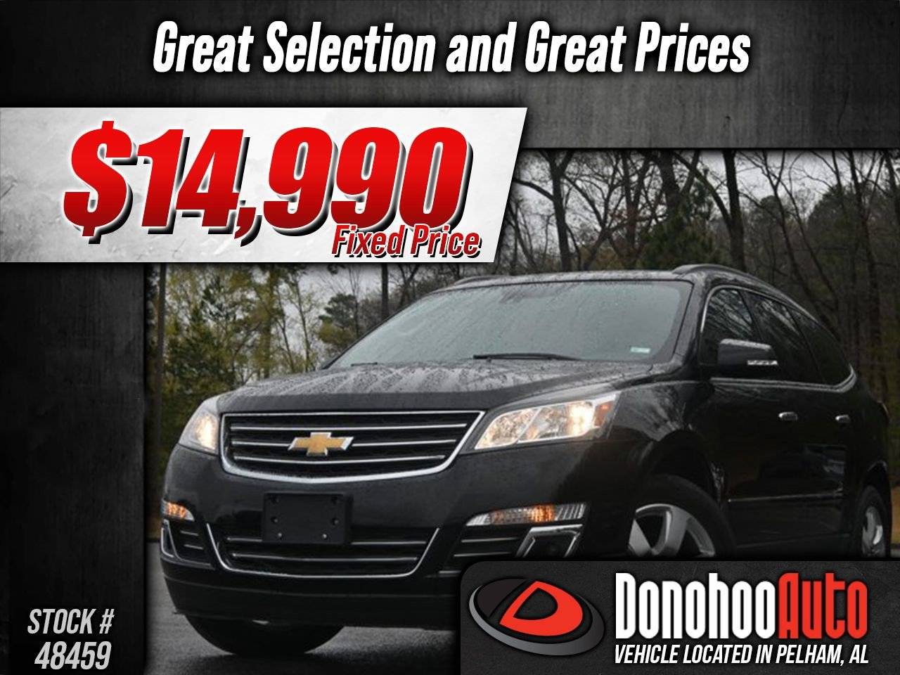 2017 Chevrolet Traverse Premier — SUV — 75,722 mi — Pelham, AL