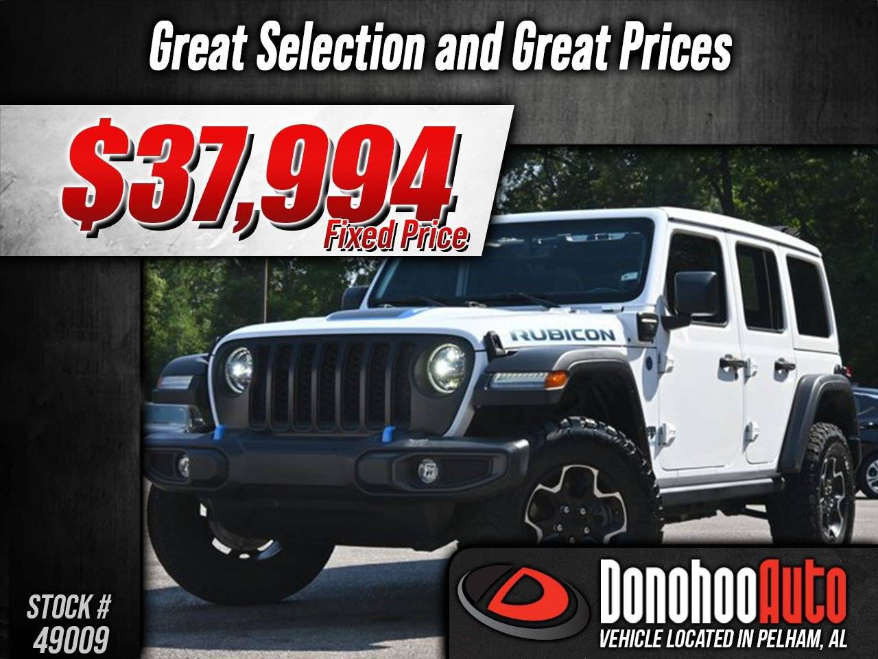 2022 Jeep Wrangler Rubicon 4xe — SUV — 24,700 mi — Pelham, AL