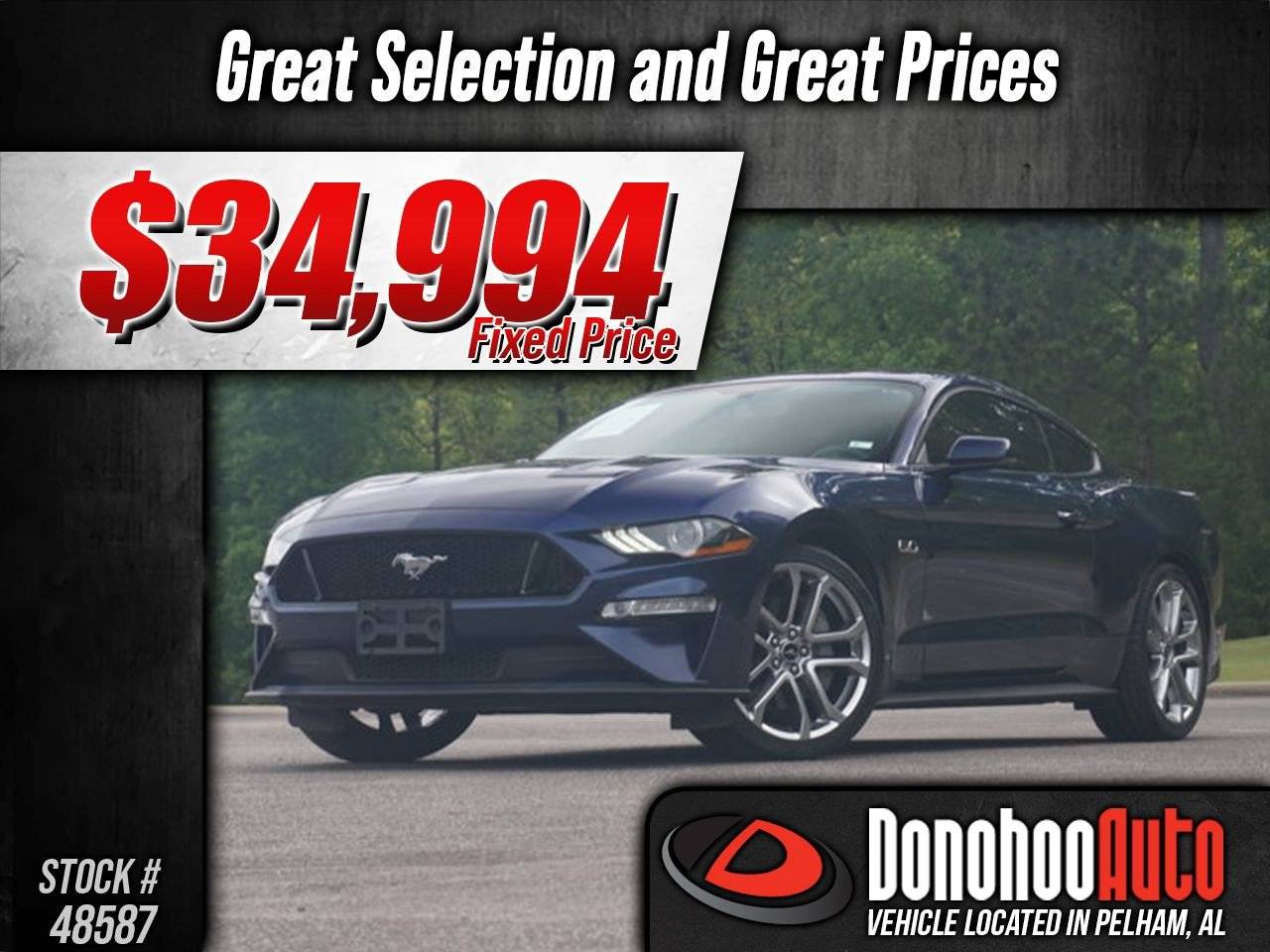 2018 Ford Mustang GT Premium — Coupe — 23,399 mi — Pelham, AL