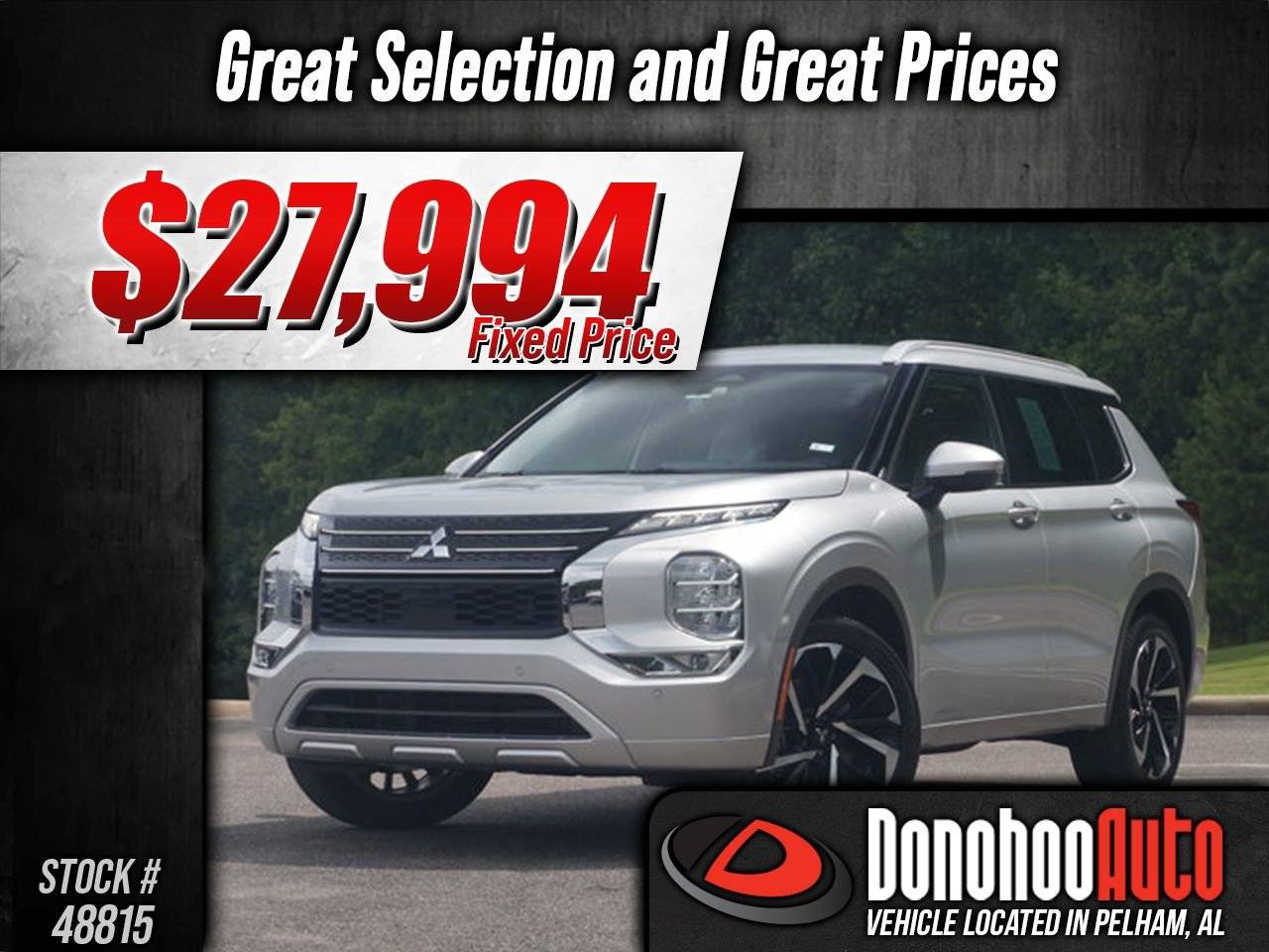 2023 Mitsubishi Outlander SEL — SUV — 18,691 mi — Pelham, AL
