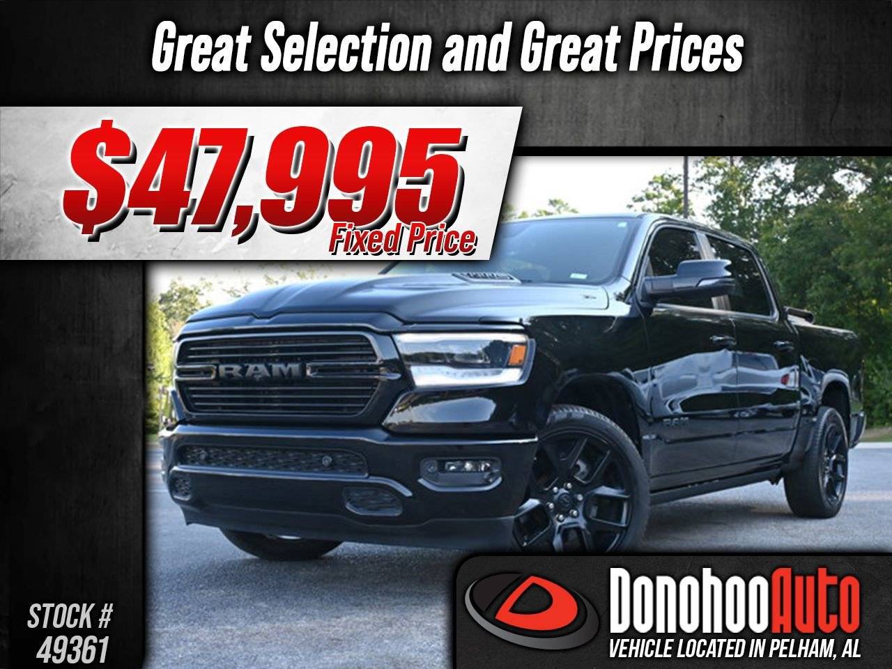 2023 Ram 1500 Laramie — Pickup Truck — 17,628 mi — Pelham, AL