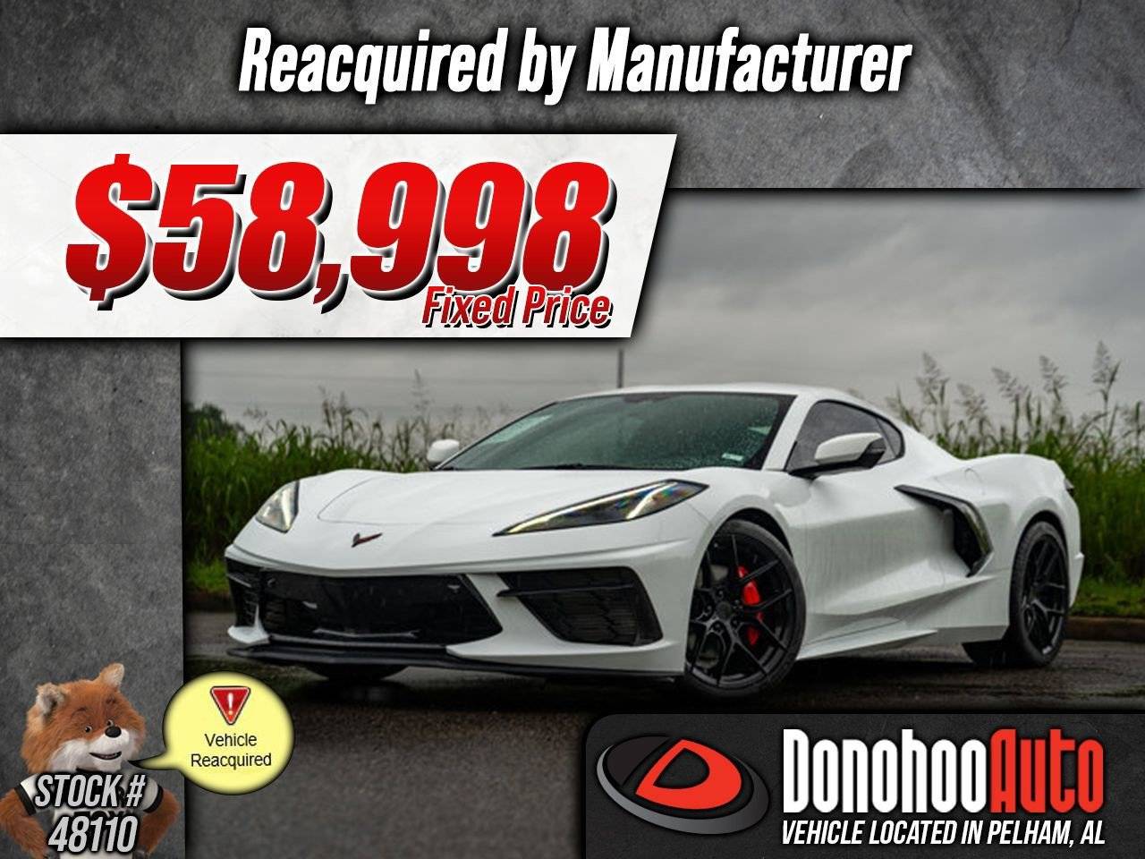 2022 Chevrolet Corvette 2LT — Coupe — 21,401 mi — Pelham, AL