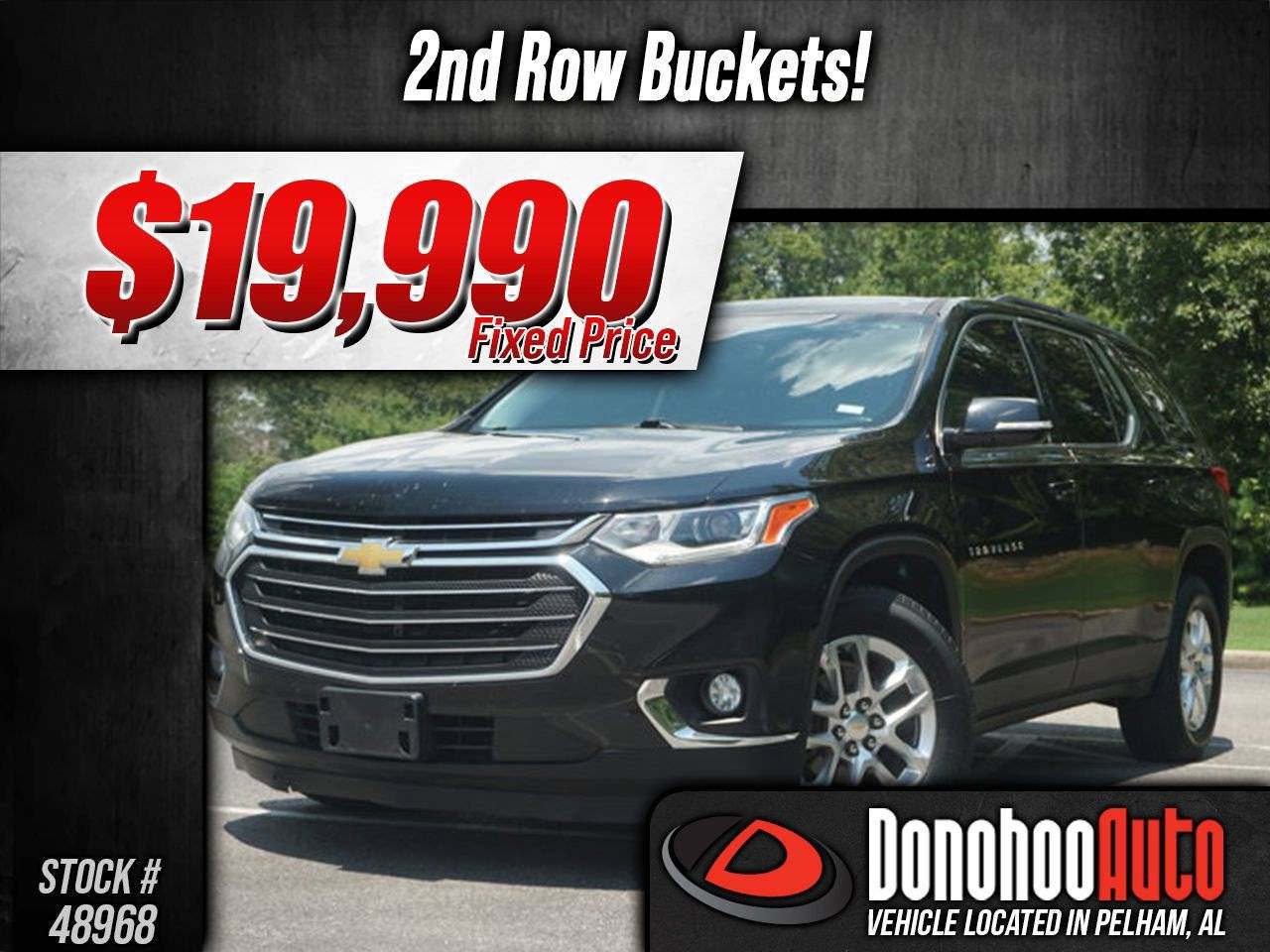 2019 Chevrolet Traverse LT Leather — SUV — 73,544 mi — Pelham, AL