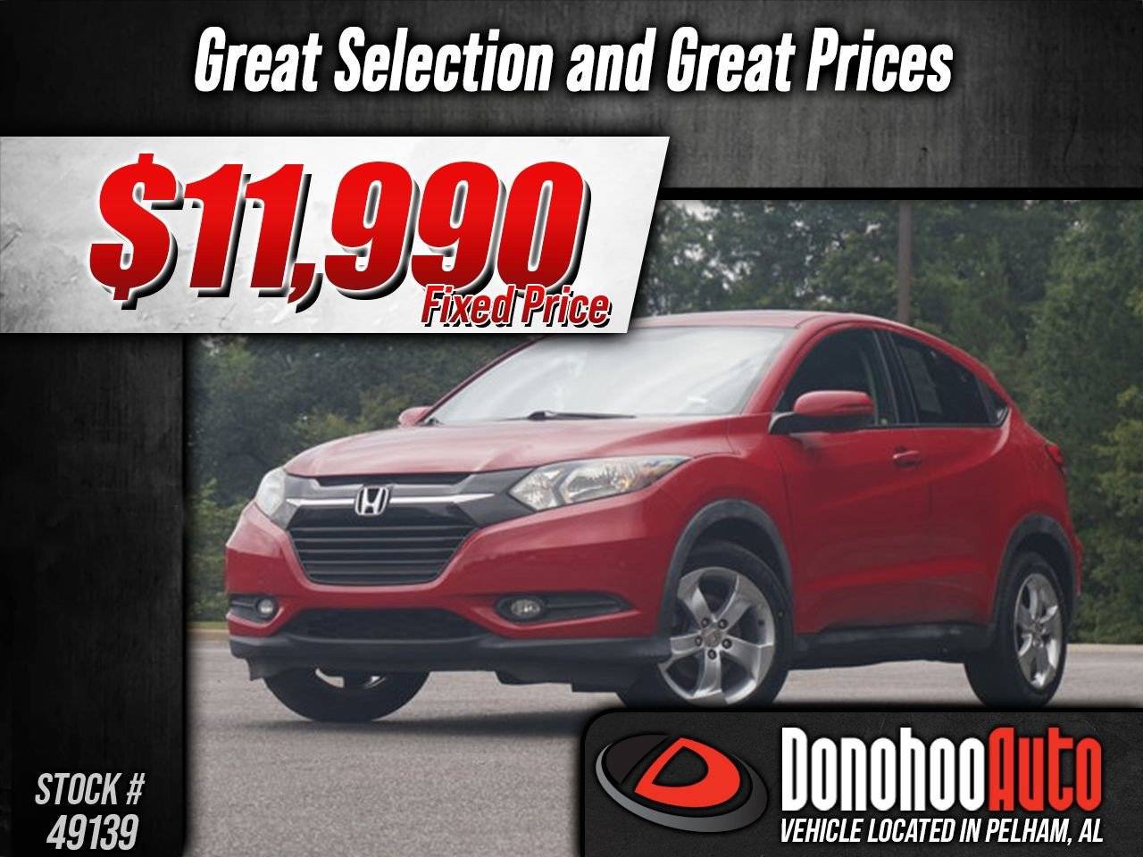 2016 Honda HR-V EX — SUV — 145,005 mi — Pelham, AL