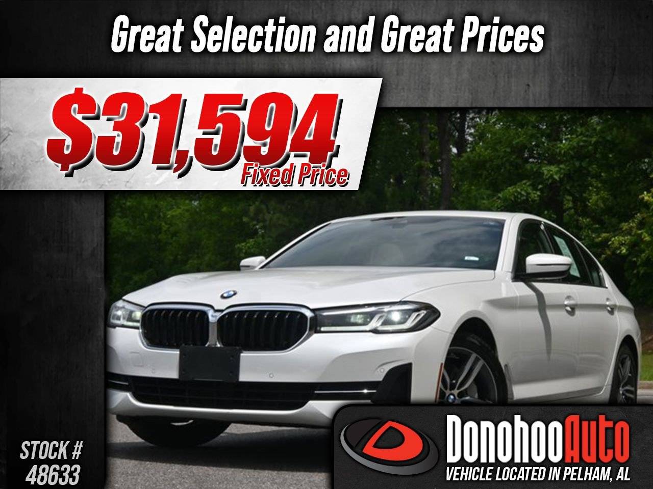 2021 BMW 5 Series 530i — Sedan — 27,584 mi — Pelham, AL