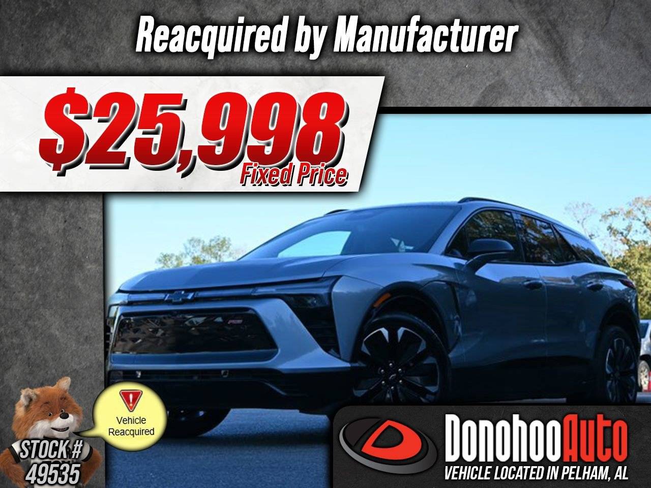 2024 Chevrolet Blazer EV RS — SUV — 231 mi — Pelham, AL