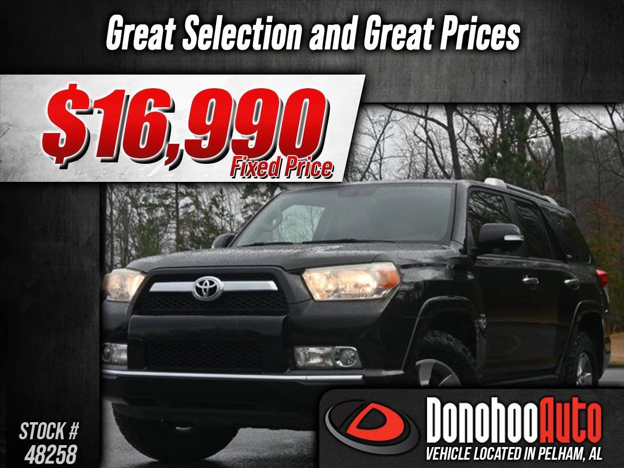 2012 Toyota 4Runner SR5 — SUV — 132,067 mi — Pelham, AL