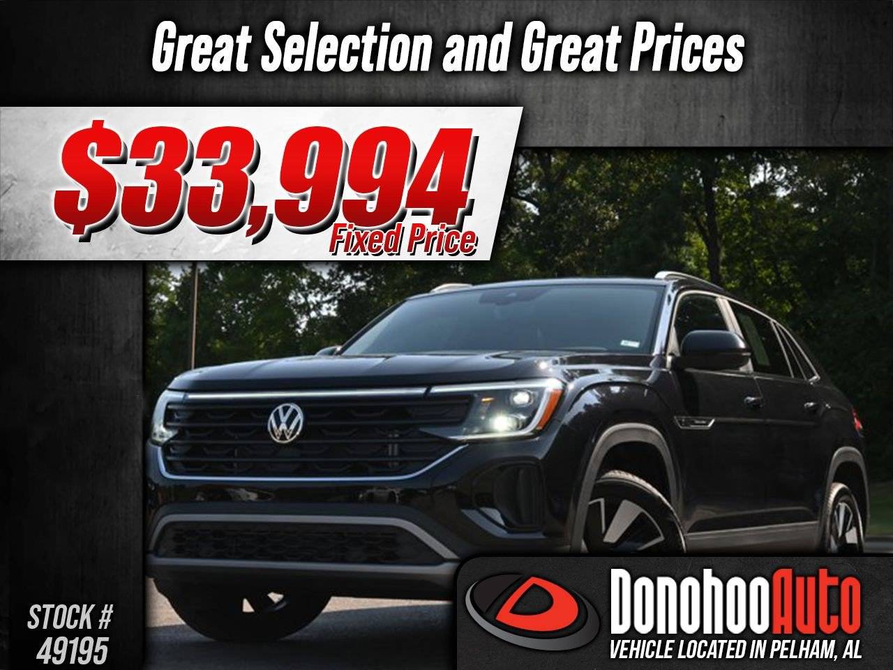 2024 Volkswagen Atlas Cross Sport SE with Technology — SUV — 11,565 mi — Pelham, AL