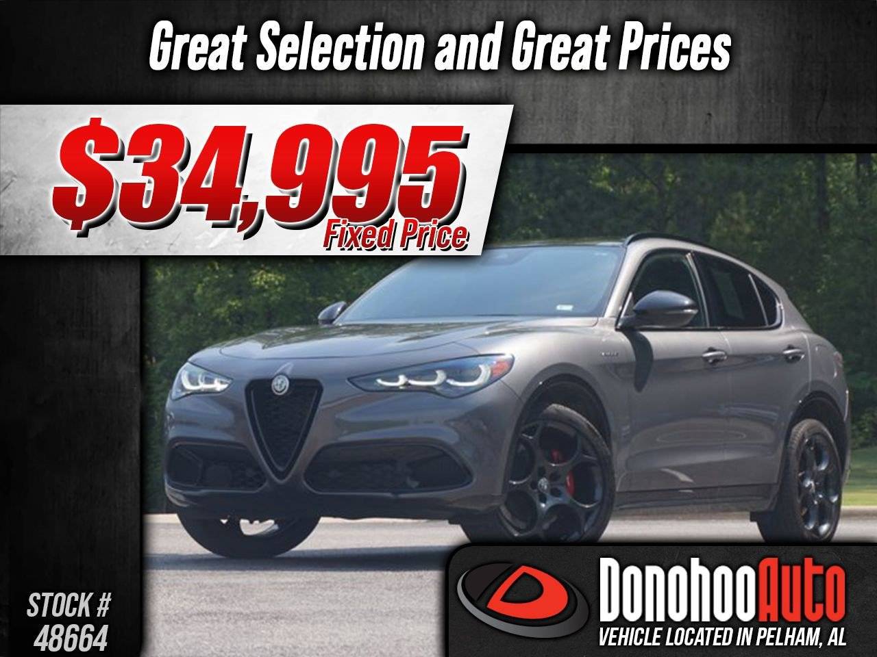 2024 Alfa Romeo Stelvio Veloce — SUV — 14,591 mi — Pelham, AL