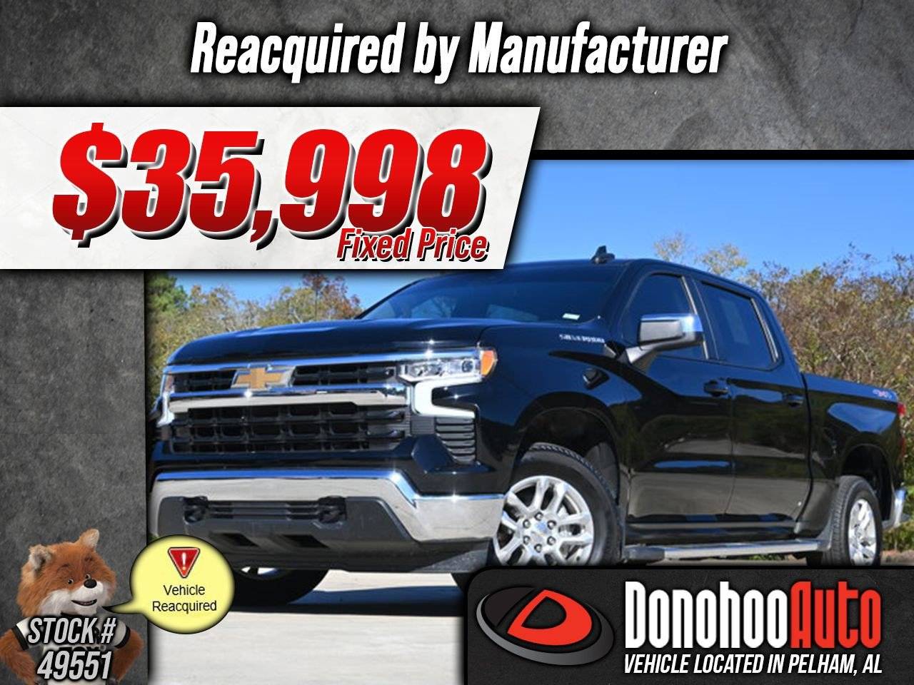 2023 Chevrolet Silverado 1500 LT — Pickup Truck — 12,249 mi — Pelham, AL