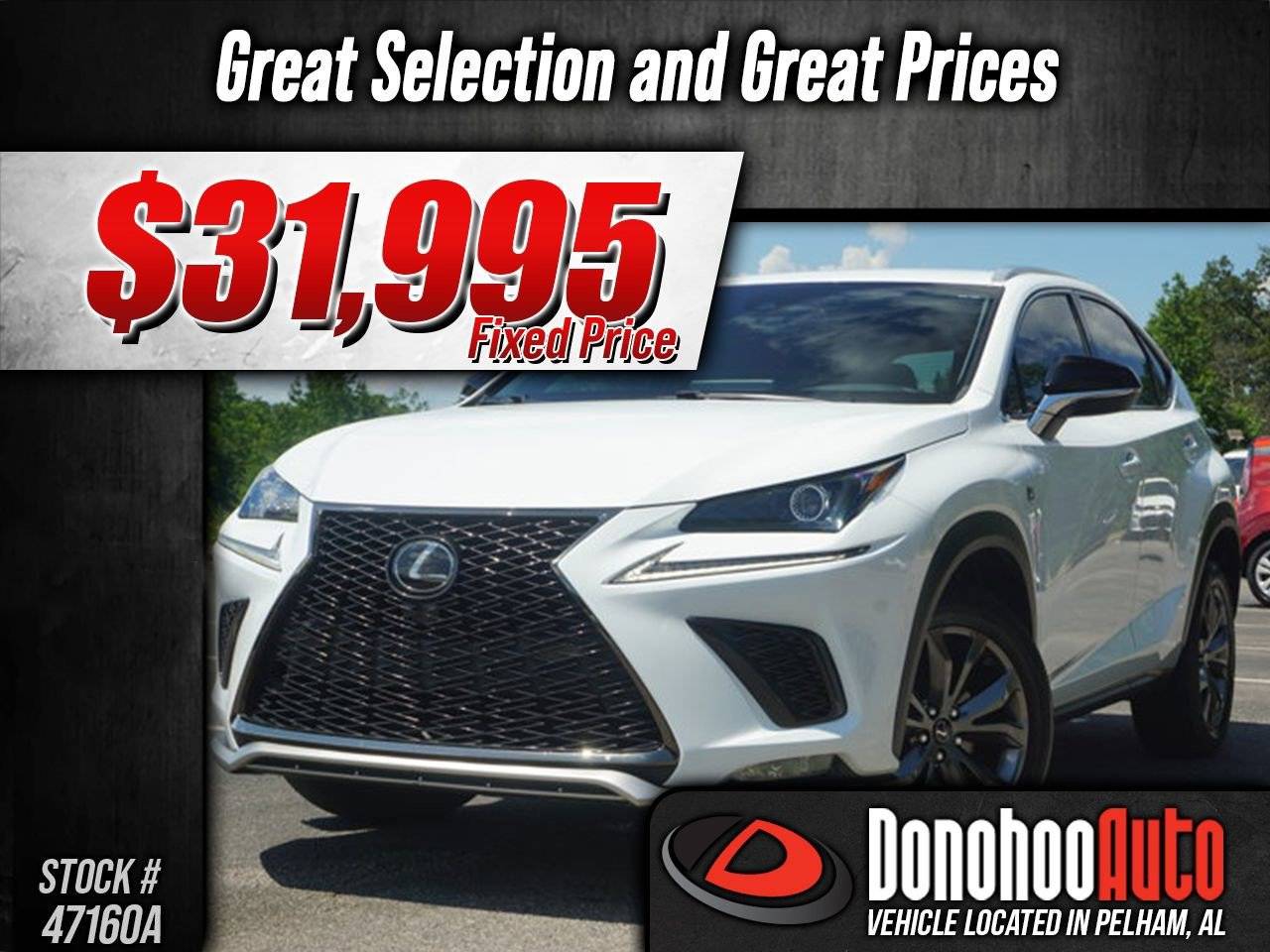 2021 Lexus NX NX 300 F SPORT — SUV — 30,241 mi — Pelham, AL