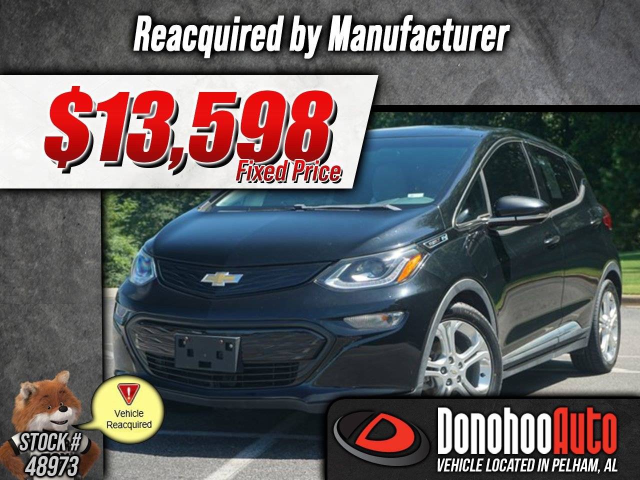 2020 Chevrolet Bolt EV LT — Hatchback — 22,664 mi — Pelham, AL