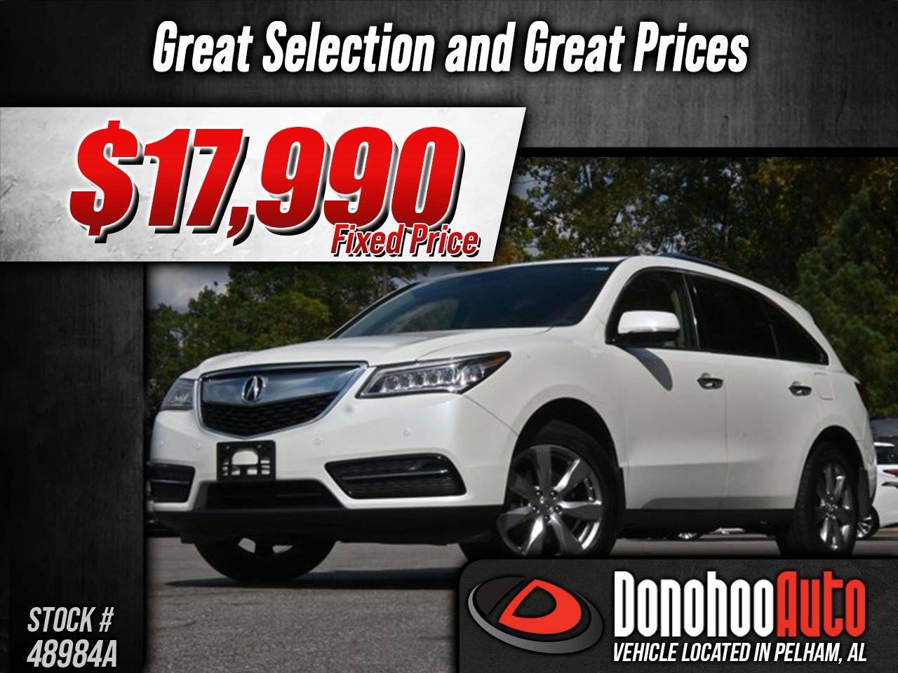 2016 Acura MDX Advance Package — SUV — 88,889 mi — Pelham, AL