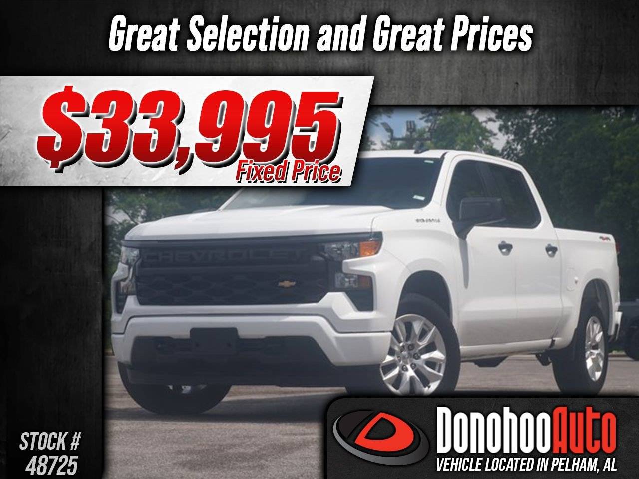 2024 Chevrolet Silverado 1500 Custom — Pickup Truck — 60,945 mi — Pelham, AL