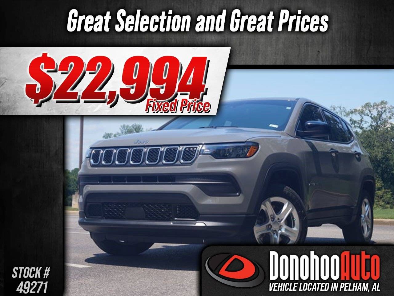 2023 Jeep Compass Sport — SUV — 17,758 mi — Pelham, AL