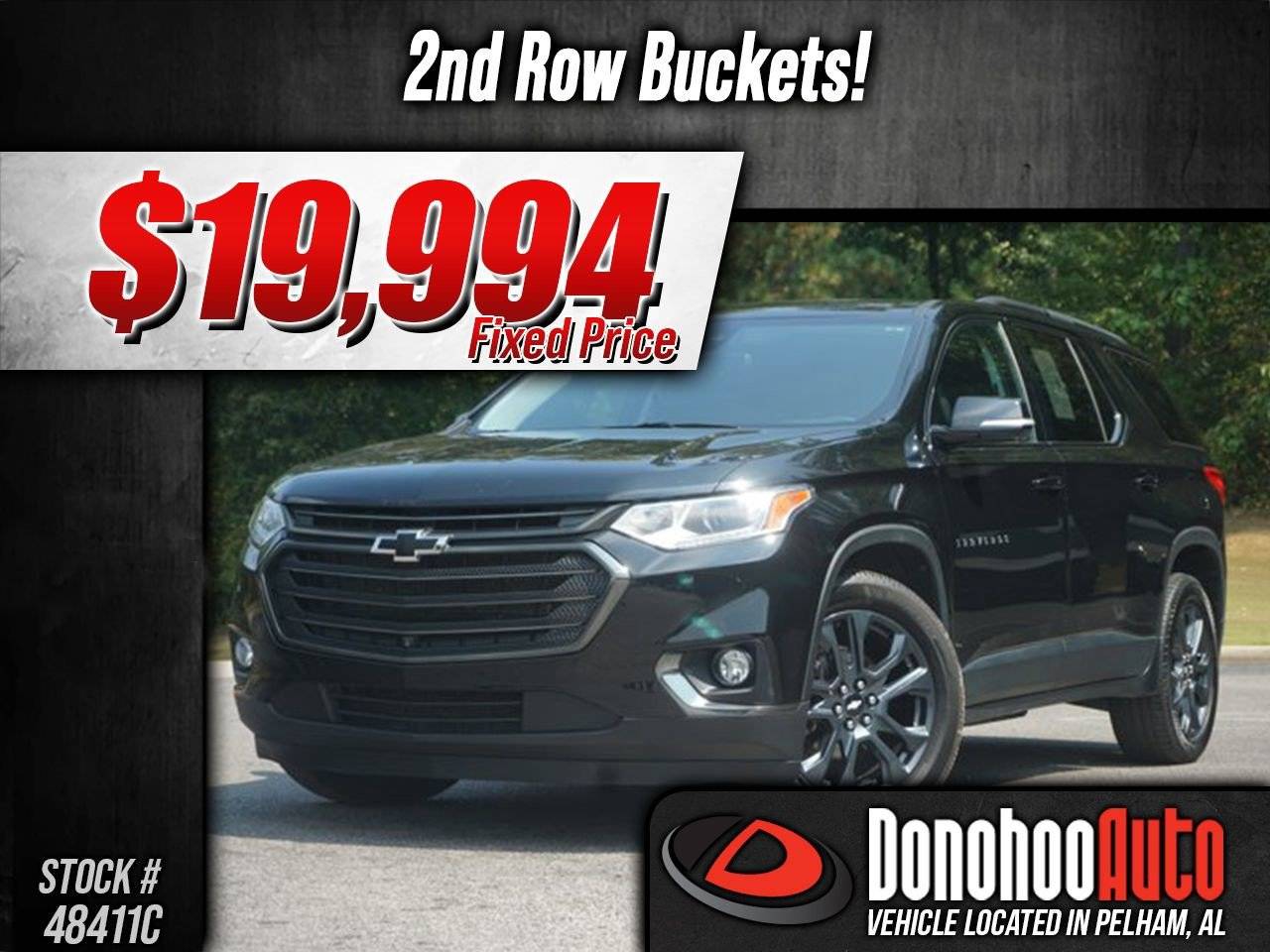 2020 Chevrolet Traverse RS — SUV — 97,761 mi — Pelham, AL