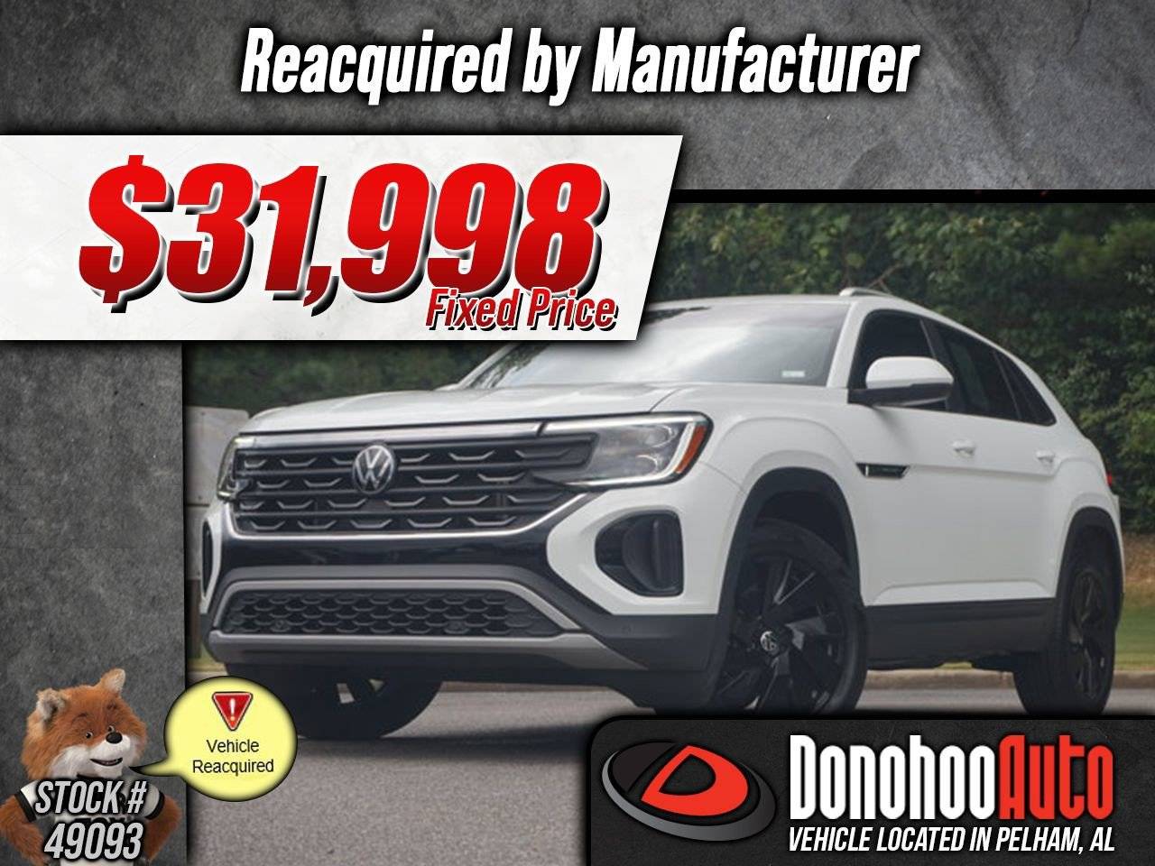 2024 Volkswagen Atlas Cross Sport SE with Technology — SUV — 16,225 mi — Pelham, AL