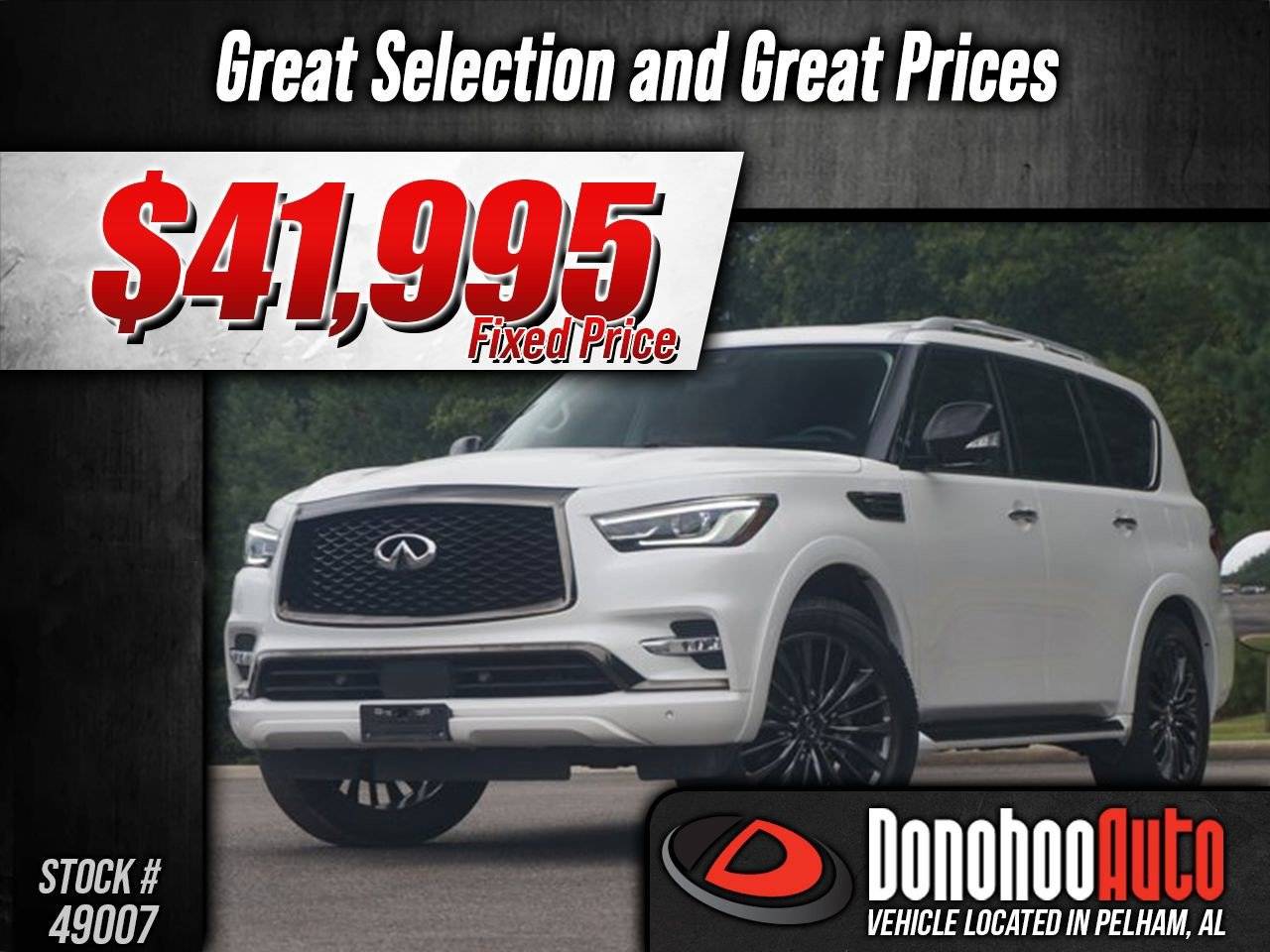 2022 INFINITI QX80 LUXE — SUV — 36,748 mi — Pelham, AL