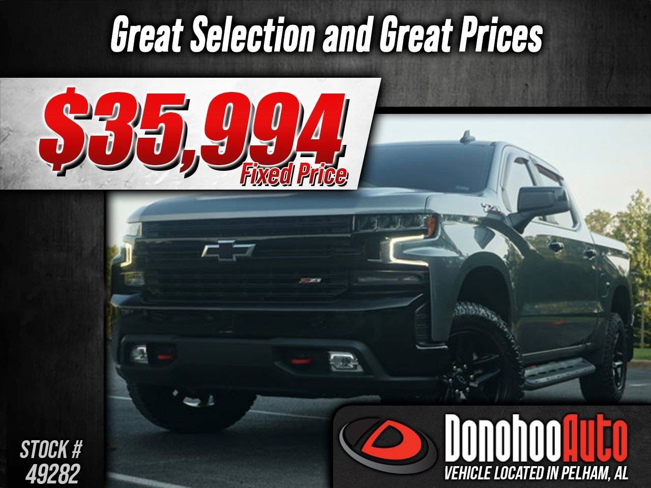 2021 Chevrolet Silverado 1500 LT Trail Boss — Pickup Truck — 70,841 mi — Pelham, AL