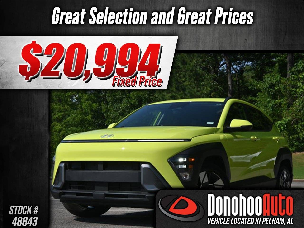 2024 Hyundai Kona SEL — SUV — 20,789 mi — Pelham, AL