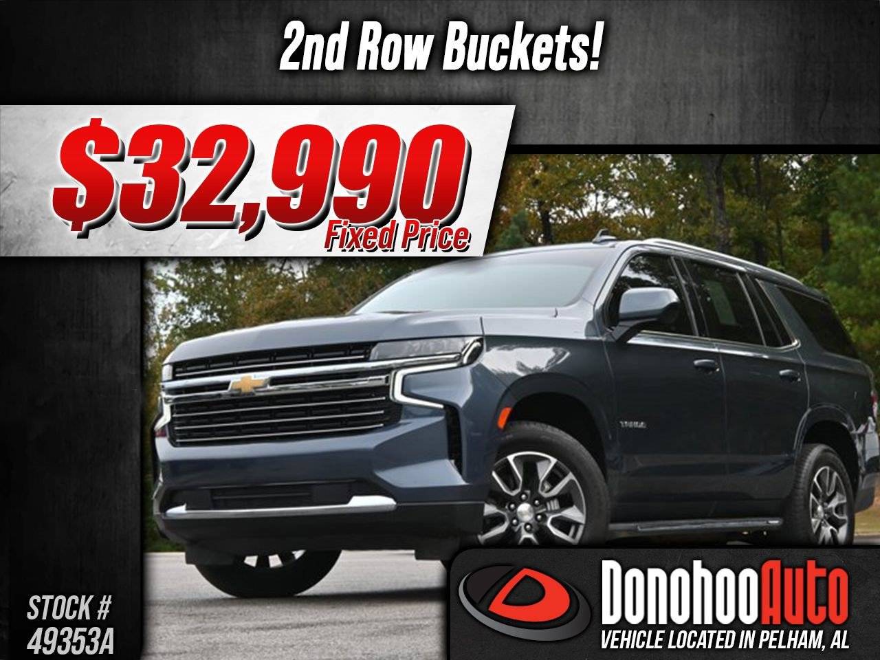 2021 Chevrolet Tahoe LT — SUV — 115,217 mi — Pelham, AL