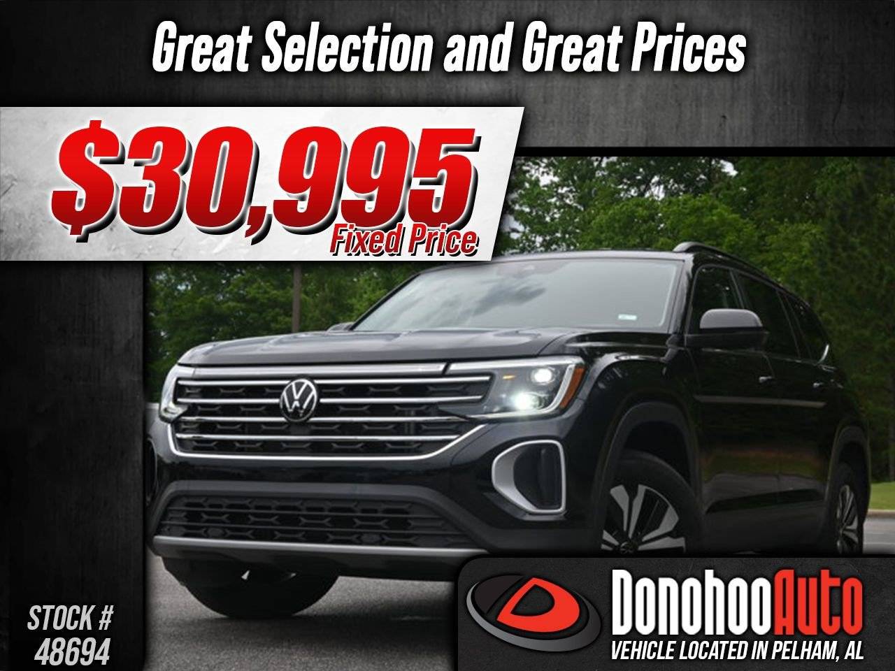 2024 Volkswagen Atlas SE — SUV — 9,679 mi — Pelham, AL