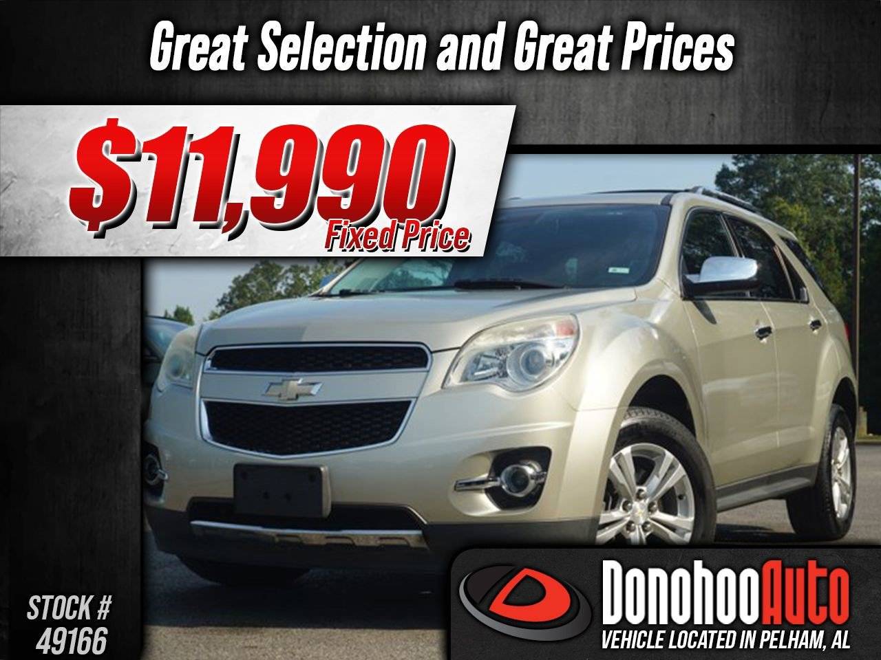 2013 Chevrolet Equinox LTZ — SUV — 71,905 mi — Pelham, AL
