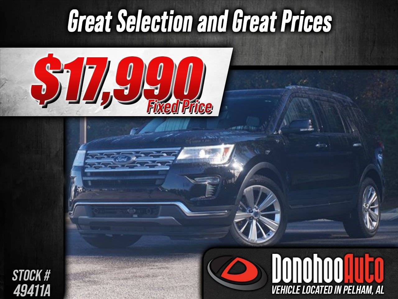 2019 Ford Explorer Limited — SUV — 112,823 mi — Pelham, AL
