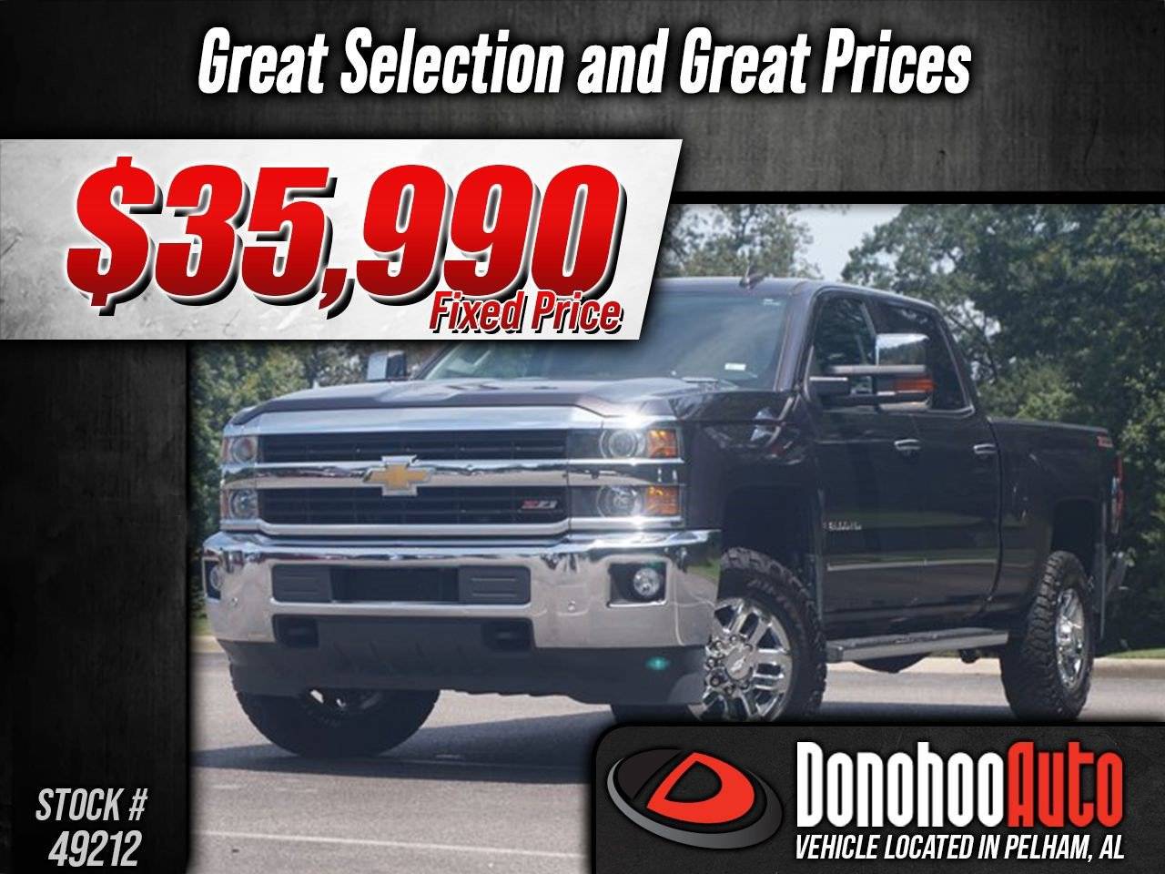 2015 Chevrolet Silverado 2500HD LTZ — Pickup Truck — 100,159 mi — Pelham, AL