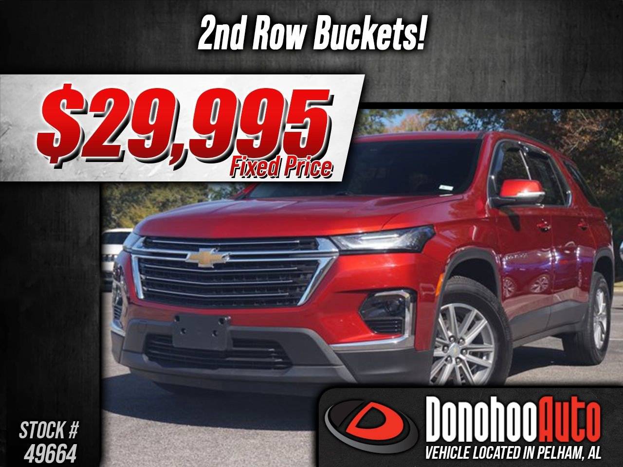 2023 Chevrolet Traverse LT Cloth — SUV — 20,847 mi — Pelham, AL