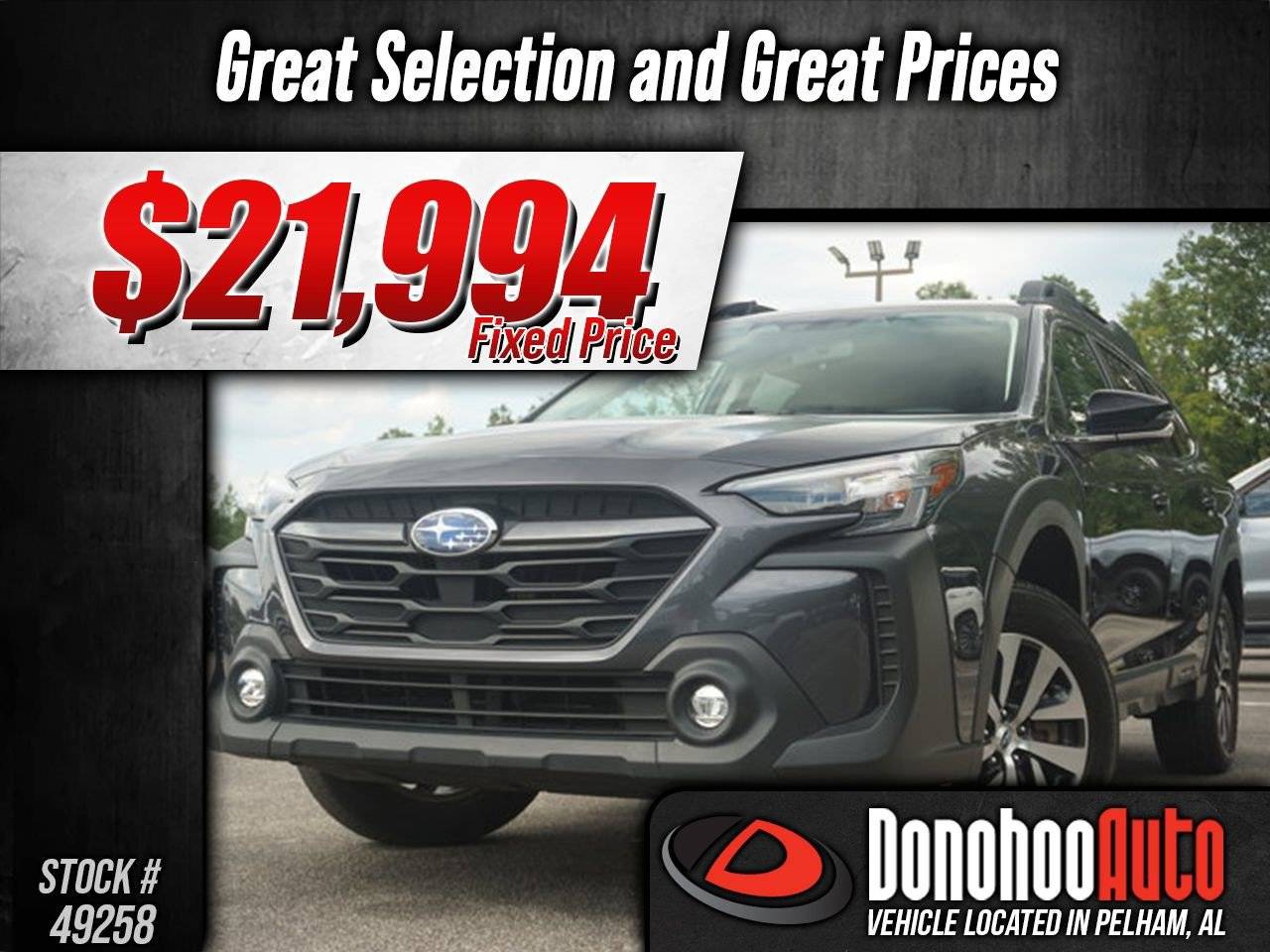 2023 Subaru Outback Premium — SUV — 78,245 mi — Pelham, AL