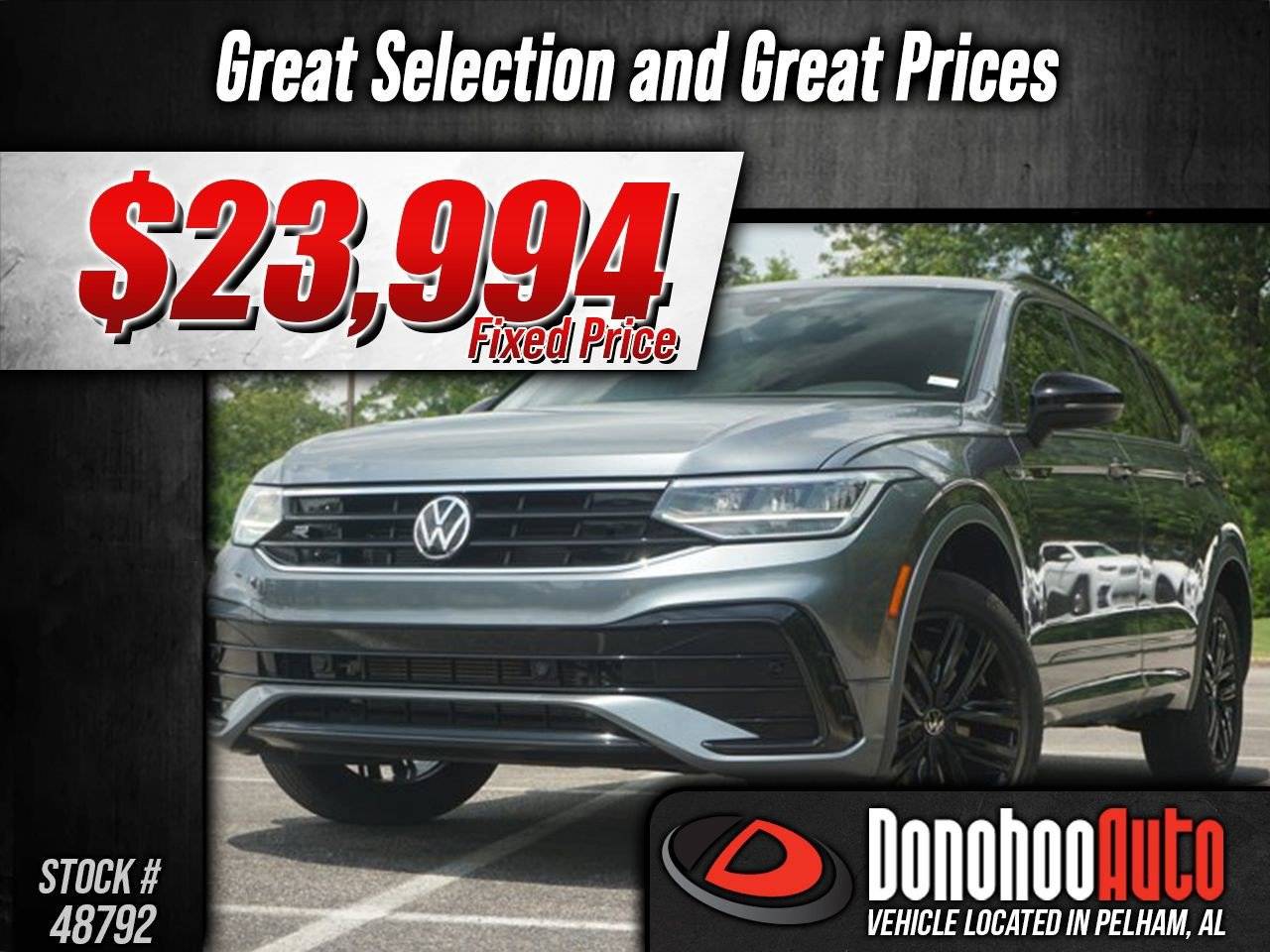 2022 Volkswagen Tiguan SE R-Line Black — SUV — 36,200 mi — Pelham, AL