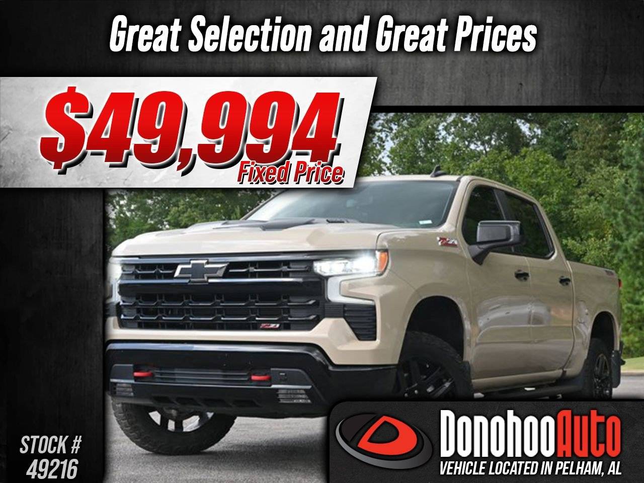 2023 Chevrolet Silverado 1500 LT Trail Boss — Pickup Truck — 36,999 mi — Pelham, AL