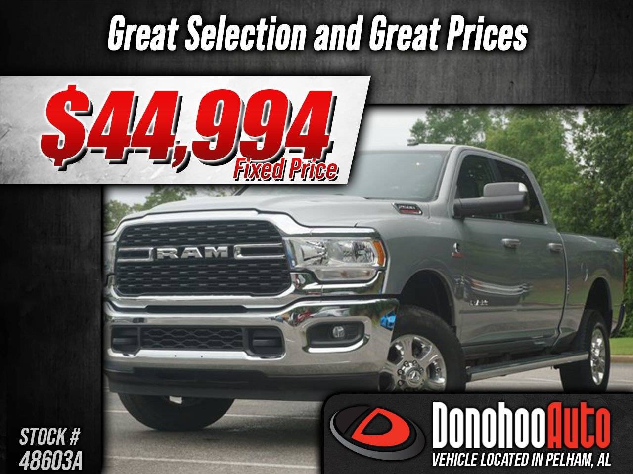2022 Ram 2500 Big Horn — Pickup Truck — 55,496 mi — Pelham, AL