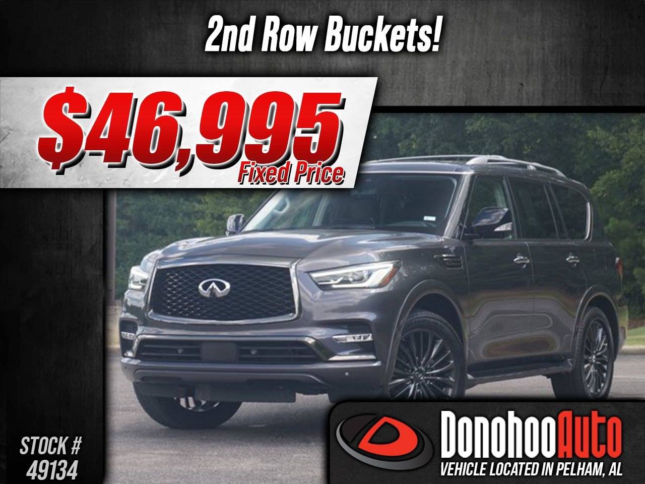 2023 INFINITI QX80 PREMIUM SELECT — SUV — 36,337 mi — Pelham, AL
